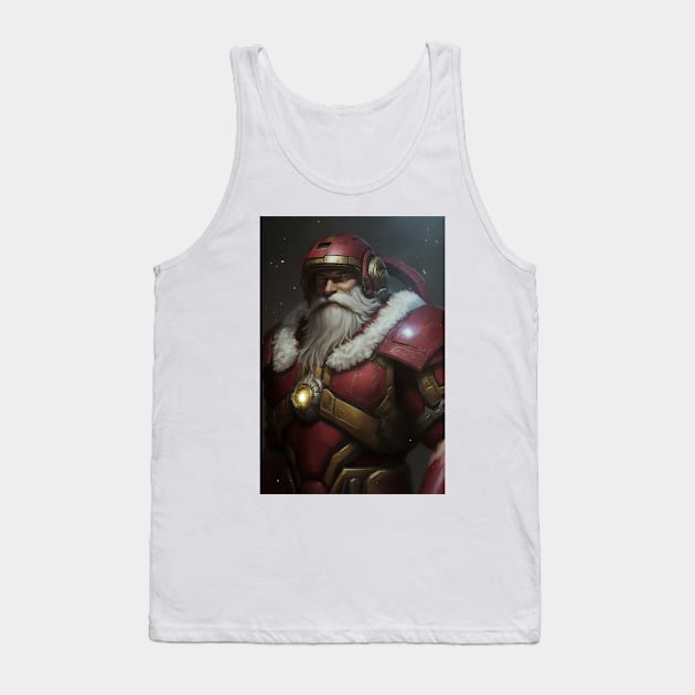 Space Marine Santa Clause Tank Top by TortillaChief